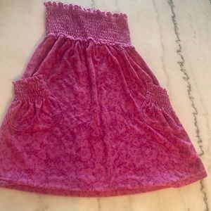 Pink Terri Cloth Romper